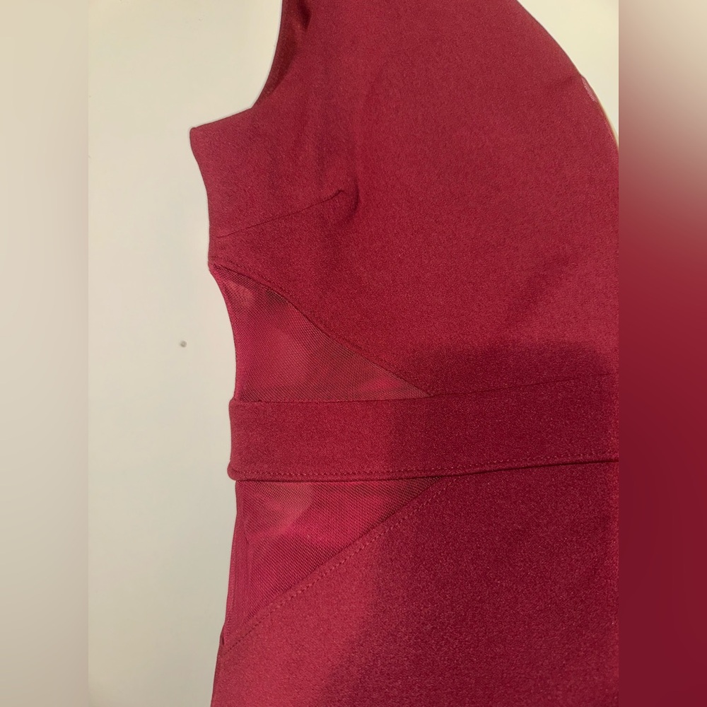 Lulu's Deep Red Backless Dress - Picture 3 of 4
